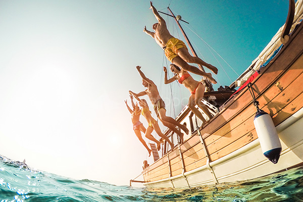 Yachten für Gruppen