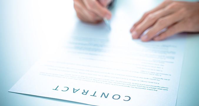 Firma il contratto